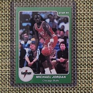 Michael Jordan 1985 Basketball Card